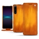 Lederschutzhülle Sony Xperia 1 IV - Orange Patine