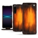 Housse cuir Sony Xperia 1 IV - Fauve Patine