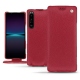Housse cuir Sony Xperia 1 IV - Rouge passion