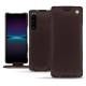 Housse cuir Sony Xperia 1 IV - Marron envoûtant
