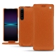 Sony Xperia 1 IV leather case - Orange vibrant