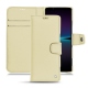 レザーケース Sony Xperia 1 IV - Beige ( Nappa - Pantone #ceb888 ) 