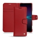 Housse cuir Sony Xperia 1 IV - Rouge ( Nappa - Pantone #d50032 ) 