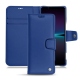 Sony Xperia 1 IV leather case - Bleu océan ( Nappa - Pantone #003da5 ) 