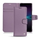 Funda de piel Sony Xperia 1 IV - Lilas ( Nappa - Pantone #b9a3e3 ) 