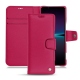レザーケース Sony Xperia 1 IV - Rose fluo