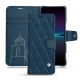 Capa em pele Sony Xperia 1 IV - Blu mediterran - Couture