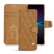 レザーケース Sony Xperia 1 IV - Castan esparciate - Couture