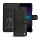 Funda de piel Sony Xperia 1 IV - Negre poudro