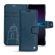 レザーケース Sony Xperia 1 IV - Blu mediterran