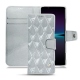 Funda de piel Sony Xperia 1 IV - Platinium - Couture