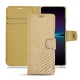 Funda de piel Sony Xperia 1 IV - Serpent sabbia