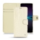 Capa em pele Sony Xperia 1 IV - Crocodile milk