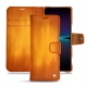 Sony Xperia 1 IV leather case - Orange Patine