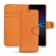 Funda de piel Sony Xperia 1 IV - Orange PU