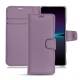 Capa em pele Sony Xperia 1 IV - Lilas PU