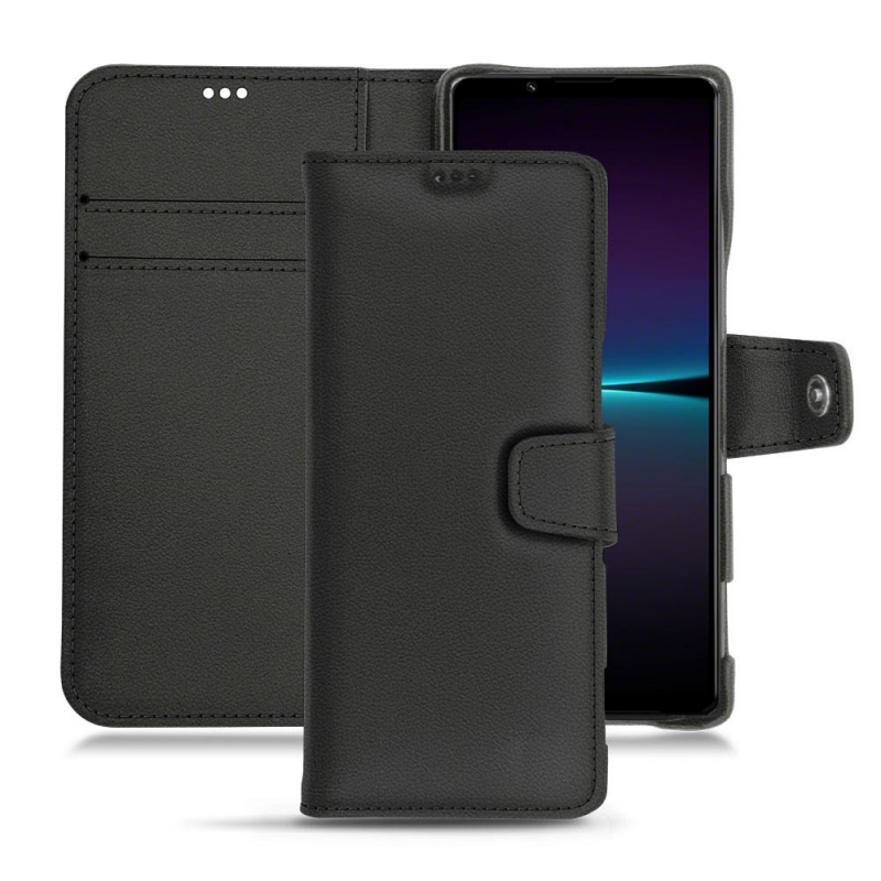 Housse cuir Sony Xperia 1 IV - Noir PU