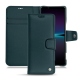 Capa em pele Sony Xperia 1 IV - Bleu Veggie