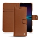 Sony Xperia 1 IV leather case - Marron Veggie