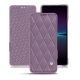 Funda de piel Sony Xperia 1 IV - Lilas - Couture ( Nappa - Pantone #b9a3e3 ) 