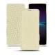 レザーケース Sony Xperia 1 IV - Ivoire ( Sleek P C12 - White ) 