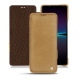 Funda de piel Sony Xperia 1 IV - Sable vintage ( Pantone #9b7340 ) 