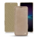 Sony Xperia 1 IV leather case - Taupe vintage ( Pantone #bda790 ) 