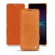 Sony Xperia 1 IV leather case - Mandarine vintage ( Pantone #d47231 ) 