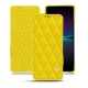 Funda de piel Sony Xperia 1 IV - Jaune fluo - Couture