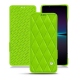 レザーケース Sony Xperia 1 IV - Vert fluo - Couture
