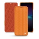 Sony Xperia 1 IV leather case - Abaca arancio