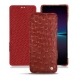 Sony Xperia 1 IV leather case - Autruche ciliegia