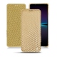 Sony Xperia 1 IV leather case - Serpent sabbia