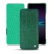 Sony Xperia 1 IV leather case - Crocodile pino