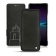 Funda de piel Sony Xperia 1 IV - Negre poudro