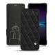 Lederschutzhülle Sony Xperia 1 IV - Negre poudro - Couture