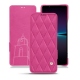 Housse cuir Sony Xperia 1 IV - Rose BB - Couture