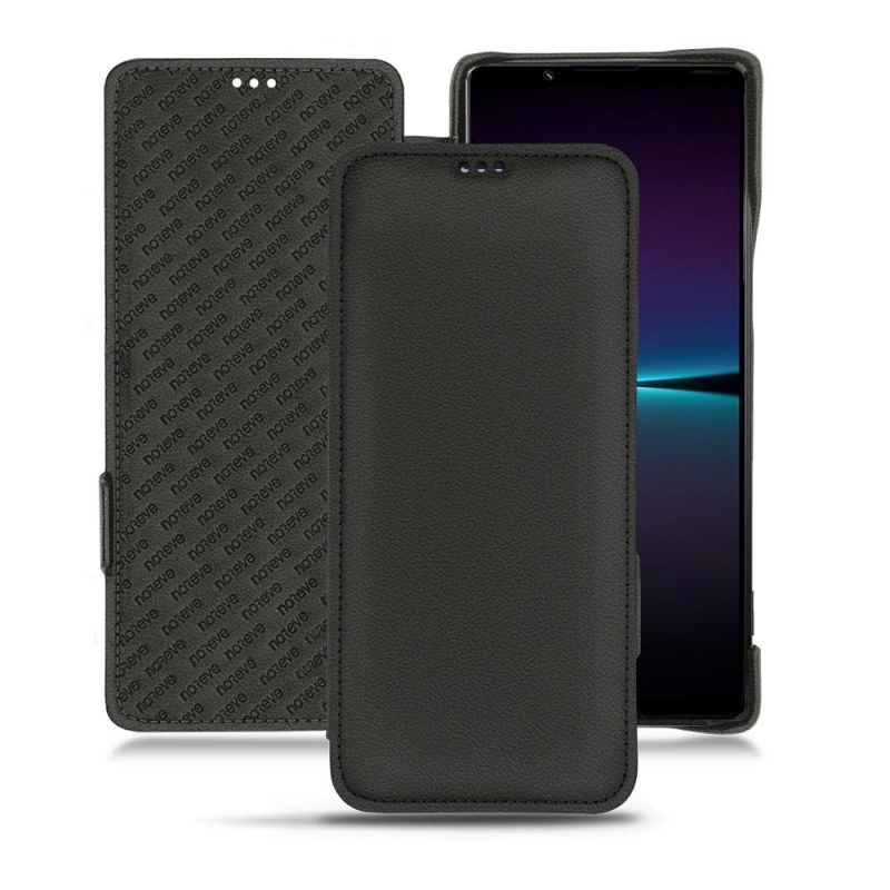 Housse cuir Sony Xperia 1 IV - Noir PU