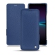 Capa em pele Sony Xperia 1 IV - Bleu frisson