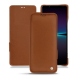 Housse cuir Sony Xperia 1 IV - Marron Veggie