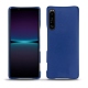 Lederschutzhülle Sony Xperia 1 IV - Bleu océan ( Nappa - Pantone #003da5 ) 