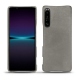 Custodia in pelle Sony Xperia 1 IV - Acier vintage ( Pantone #d85827b ) 