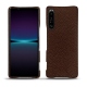 Capa em pele Sony Xperia 1 IV - Châtaigne ( Pantone 476C ) 