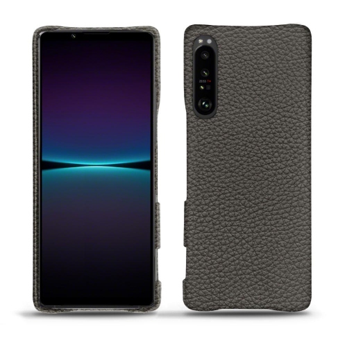 Hochwertige Lederhülle für Sony Xperia 1 IVAnthracite ( Pantone #41403c ) 