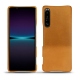 Coque cuir Sony Xperia 1 IV - Or Maïa ( Pantone 871C ) 