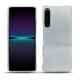 レザーケース Sony Xperia 1 IV - Platinium ( Pantone 877C ) 