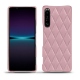 Lederschutzhülle Sony Xperia 1 IV - Rose - Couture ( Nappa - Pantone #efbae1 ) 