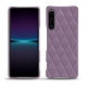 Capa em pele Sony Xperia 1 IV - Lilas - Couture ( Nappa - Pantone #b9a3e3 ) 