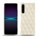 Capa em pele Sony Xperia 1 IV - Blanc escumo - Couture