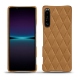 Sony Xperia 1 IV leather cover - Castan esparciate - Couture
